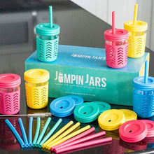 Load image into Gallery viewer, Kids Mason Jar Cups with Straws
